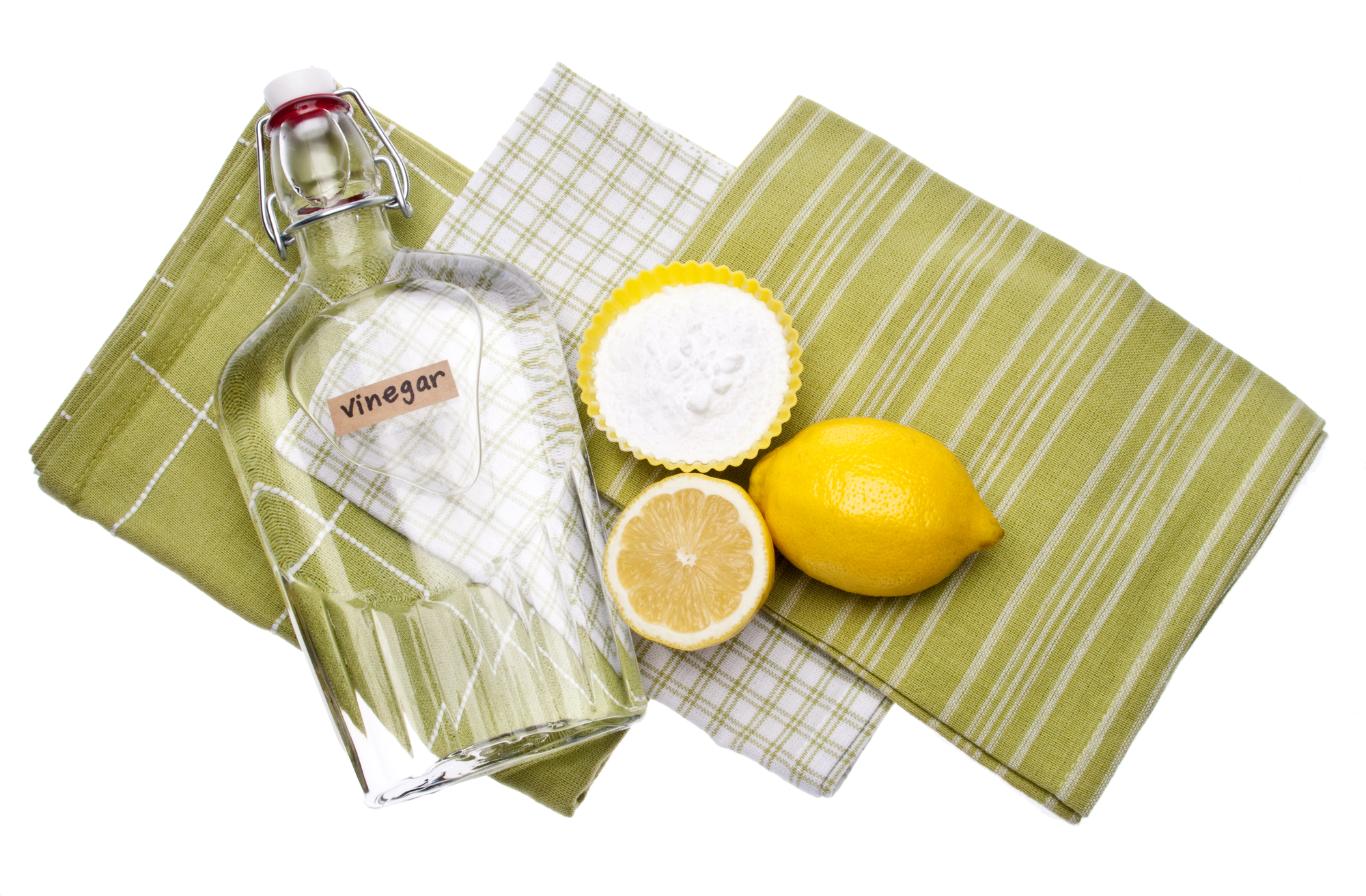 Lemons, Baking Soda and Vinegar are all Natural Environmentally Friendly Ways to Clean Your Home.